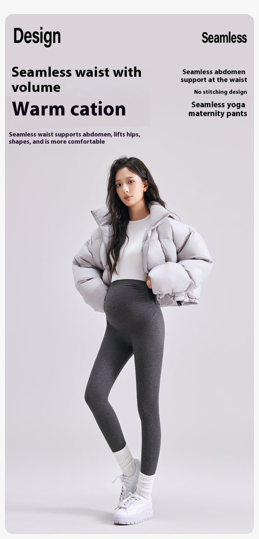 Leggings Térmicos Elásticos para Embarazo Talla Grande - Image 7
