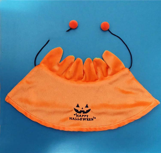 Capa Reversible de Calabaza para Perros - Disfraz Halloween Doble Cara - Image 2