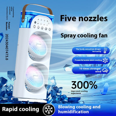 Ventilador Humidificador de Gran Capacidad con 5 Modos de Pulverización - Image 26