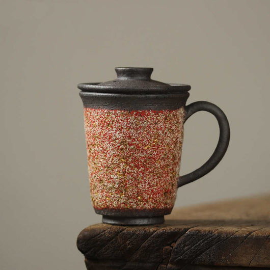Taza de Té Cerámica Artesanal Estilo Japonés con Tapa - Image 6