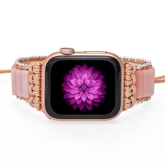 Pulsera Boho de Piedra con Correa Temperamento Monocapa Polvo - Image 4