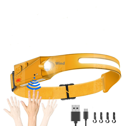 Linterna Frontal Recargable para Correr Nocturno y Pesca - Image 9