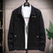 Chaqueta Estilo Hong Kong para Hombre - Diseño Funcional Otoño