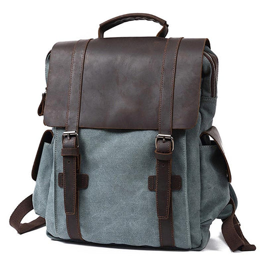 Mochila de Viaje Canvas Resistente para Aventuras al Aire Libre - Image 13