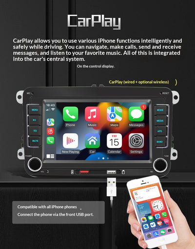 Reproductor Multimedia MP5 para Auto con Pantalla Táctil HD de 7 Pulgadas y Bluetooth - Image 8