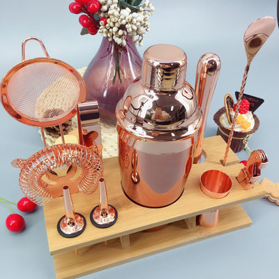 Set Profesional de Coctelera de Cristal - Image 11