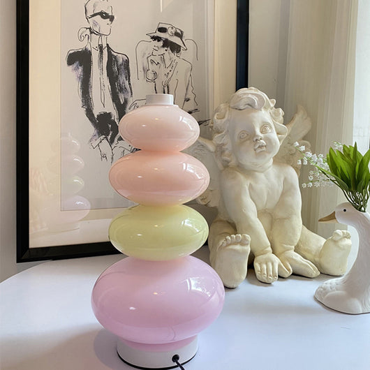 Lámpara de Piso Arcoíris de Caramelo Creativo Macaron