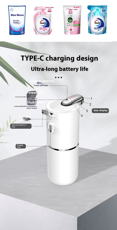 Lavador Automático de Teléfono con Espuma por Inducción Portátil - Image 10