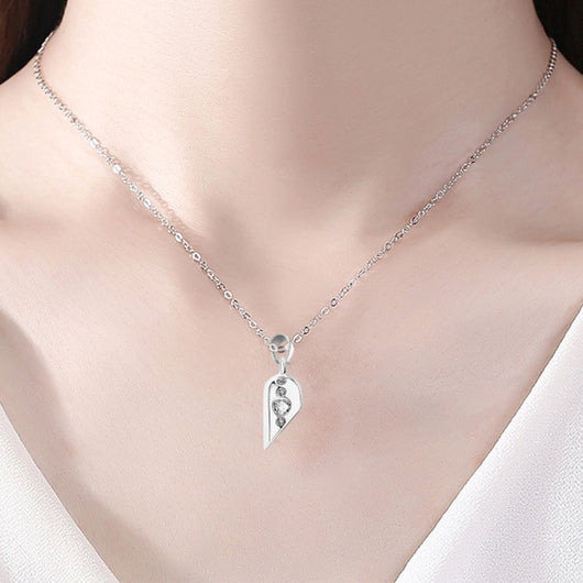 Collares Magnéticos para Pareja con Dije Giratorio - Image 4