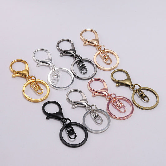 Llavero con Broche de Langosta Decorativo 30mm - Accesorios de Joyería
