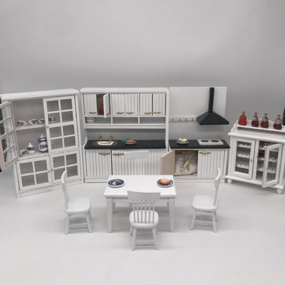 Cocina de Casita de Muñecas Miniatura 12 Piezas - Image 4