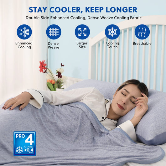 Manta Fresca Doble Cara Transpirable y Ultraligera para Verano - Image 4