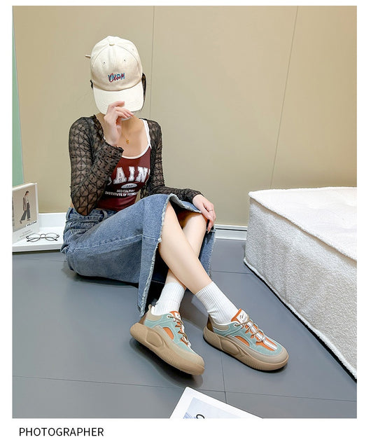 Zapatillas Plataforma para Estudiantes - Diseño Versátil y Cómodo - Image 12
