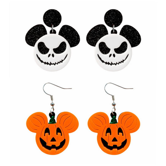 Aretes Temáticos Halloween: Fantasma, Calabaza y Murciélago - Image 9