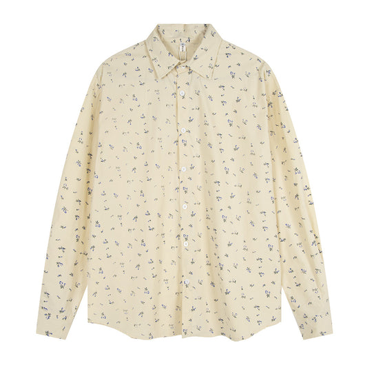 Camisa Floral Suelta Estampada Unisex - Image 5