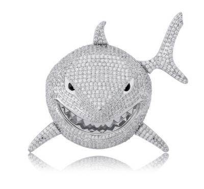Dije Tiburón Elegante con Circonitas - Image 14