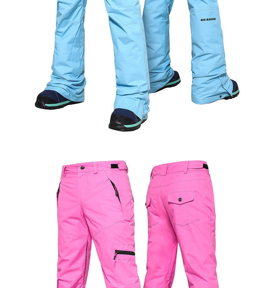 Pantalón de Esquí Térmico Impermeable Ajustado - Image 12