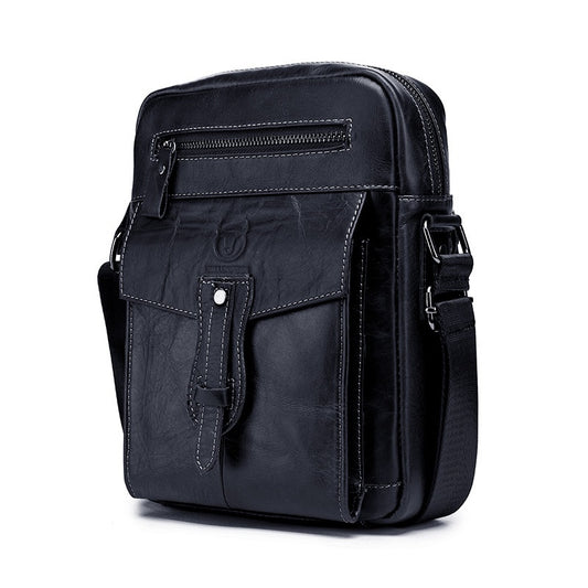 Bolsa Mensajero de Cuero Genuino con Gran Capacidad para Hombre - Image 2