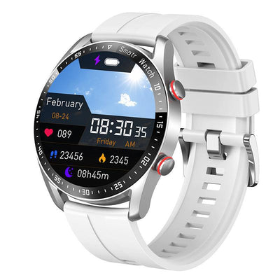 Reloj Inteligente ECG con Llamadas Bluetooth y Correa de Acero Inoxidable - Image 9