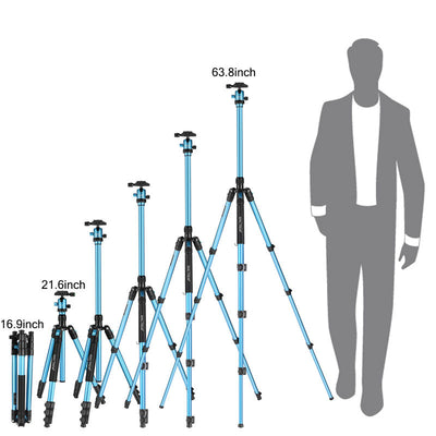 Trípode Multifuncional CT62 para Smartphone - Soporte Profesional de Fotografía Portátil - Image 16