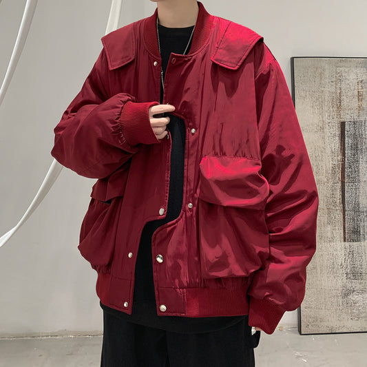 Chaqueta Piloto de Trabajo para Hombre - Estilo Profesional - Image 2