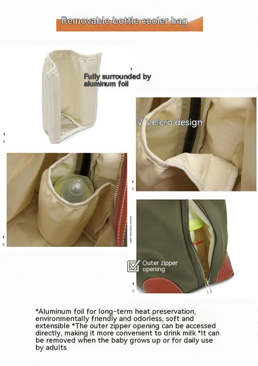 Bolsa Maternal Impermeable de Gran Capacidad Multifuncional - Image 12