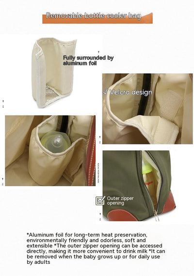 Bolsa Maternal Impermeable de Gran Capacidad Multifuncional - Image 12