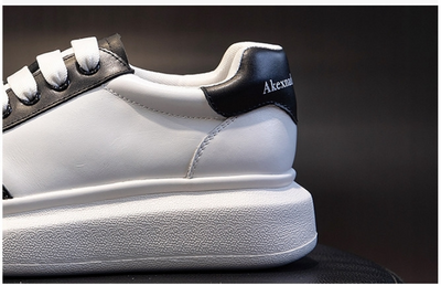 Zapatillas Deportivas de Cuero Blanco Premium - Comodidad Casual Hong Kong - Image 7