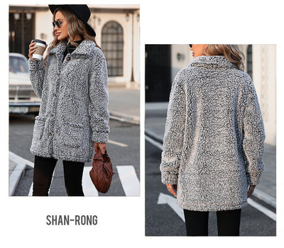 Chaqueta Acolchada de Algodón Suelta y Cómoda para Mujer - Image 10