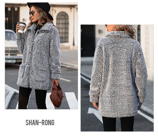 Chaqueta Acolchada de Algodón Suelta y Cómoda para Mujer - Image 10