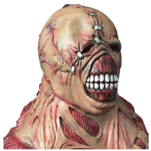 Máscara de Látex Rostro Descompuesto - Disfraz de Terror Tyrant
