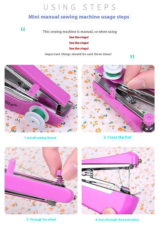 Máquina de Coser Manual Portátil Multifunción - Image 13