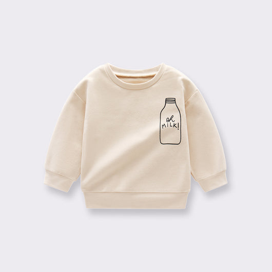 Suéter Infantil Cuello Redondo Estilo Occidental - Image 3