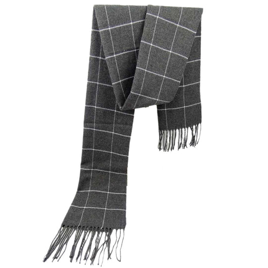 Bufanda Reversible a Cuadros para Hombre - Estilo Versátil - Image 5