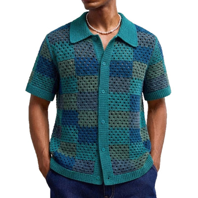 Cardigan de Punto Manga Corta para Hombre - Image 5