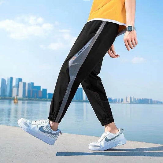 Pantalones Cortos de Seda Helada para Hombre - Estilo Casual Veraniego - Image 2