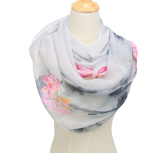 Pañuelo Ligero Protector Solar Primavera Verano con Diseño Estampado - Image 17