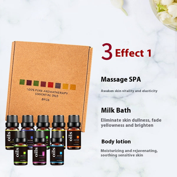 Kit de Aceites Spa para Hidratación y Rejuvenecimiento de la Piel