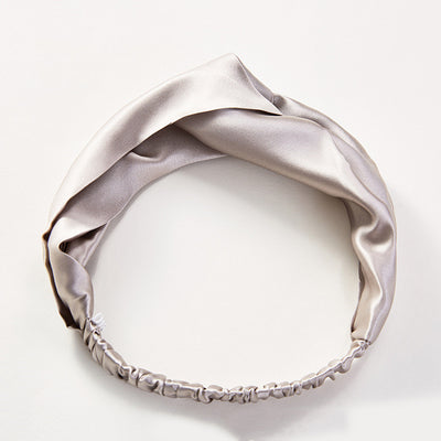 Diadema de Seda de Lujo Adornada con Tela de Seda - Image 4