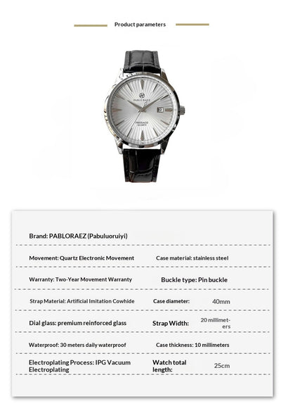 Reloj Automático Multifuncional Resistente al Agua para Hombre - Image 9