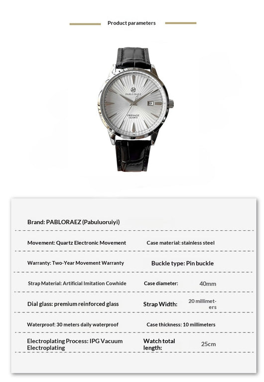 Reloj Automático Multifuncional Resistente al Agua para Hombre - Image 9