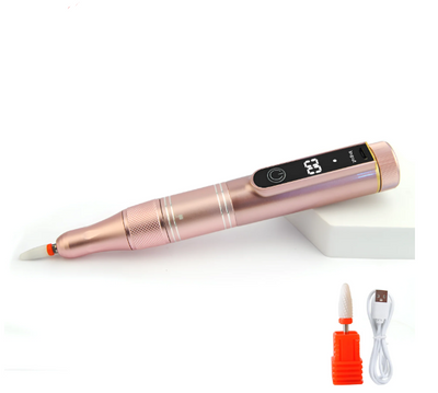 Limador y Removedor de Cutículas Portátil con Pulidor de Uñas y Carga USB - Image 6