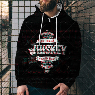 Sudadera con Capucha Estilo Retro Hombre Impresión 3D Digital Suelta - Image 9