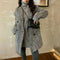 Abrigo de Lana con Cuello Tipo Blazer para Mujer - Estilo Temperamento