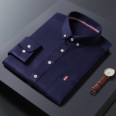 Camisa Casual Elegante para Hombre - Estilo Business Profesional - Image 5