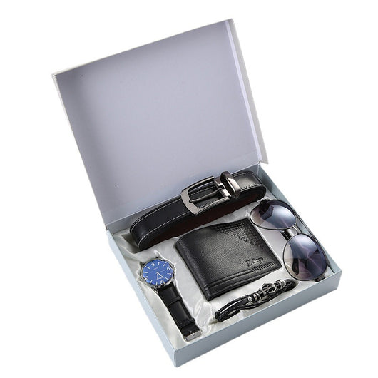 Set de Accesorios Premium: Cinturón, Billetera, Reloj y Lentes - Image 6