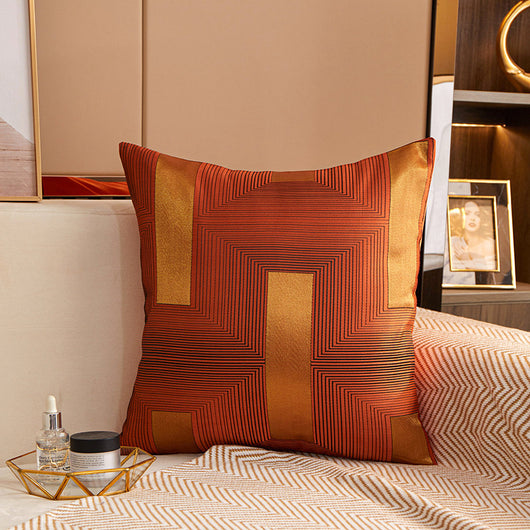 Funda de Almohada Jacquard Cuadrada para Sofá Diseño Minimalista - Image 11
