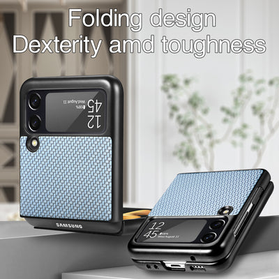 Funda Protectora Integral con Patrón de Fibra para PC