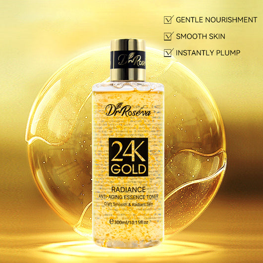 Tónico Facial de Oro 24K y Colágeno - Poros Refinados e Hidratación Profunda - Image 4