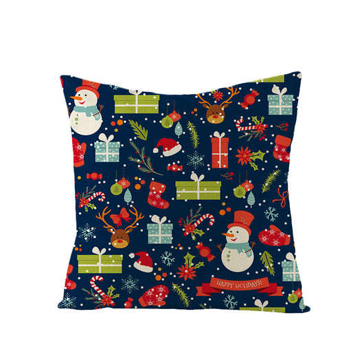 Funda de Almohada Navideña con Estampado Digital de Dibujos - Image 59